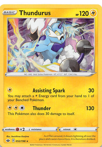 Thundurus (052/198) [Sword & Shield: Chilling Reign]