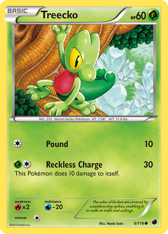 Treecko (6/116) [Black & White: Plasma Freeze]