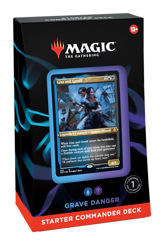 Magic the Gathering Grave Danger Starter Commander Deck