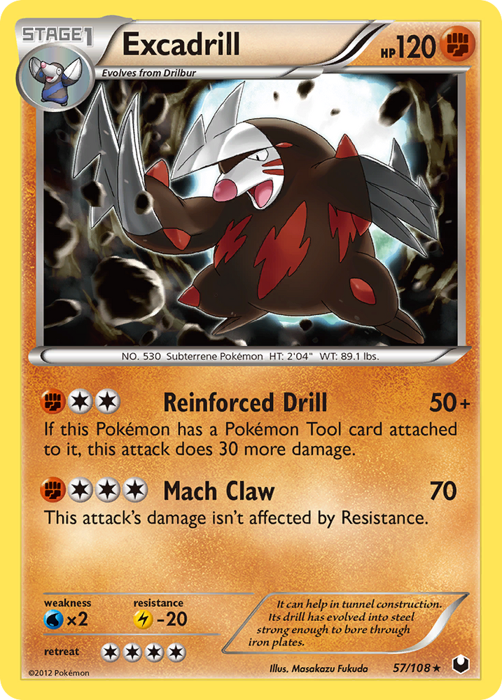 Excadrill (57/108) [Black & White: Dark Explorers]