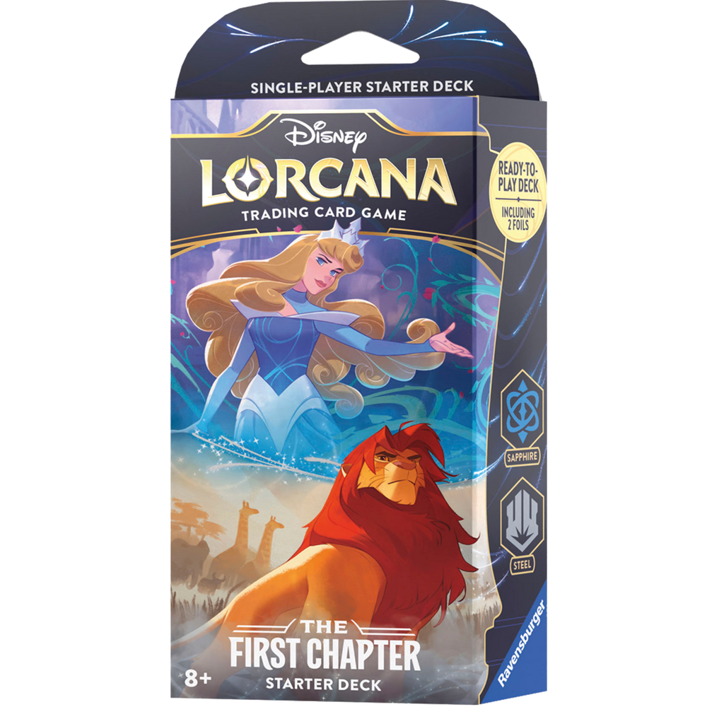Disney Lorcana The First Chapter Starter Deck (Sapphire & Steel)