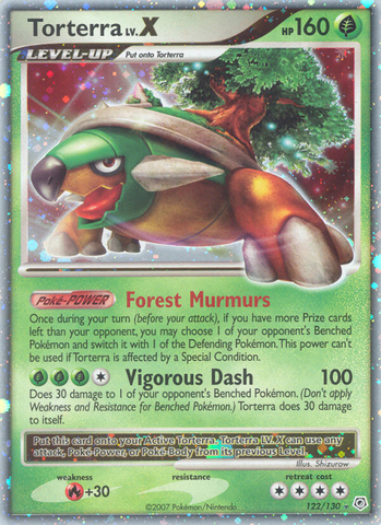 Torterra LV.X (122/130) [Diamond & Pearl: Base Set]