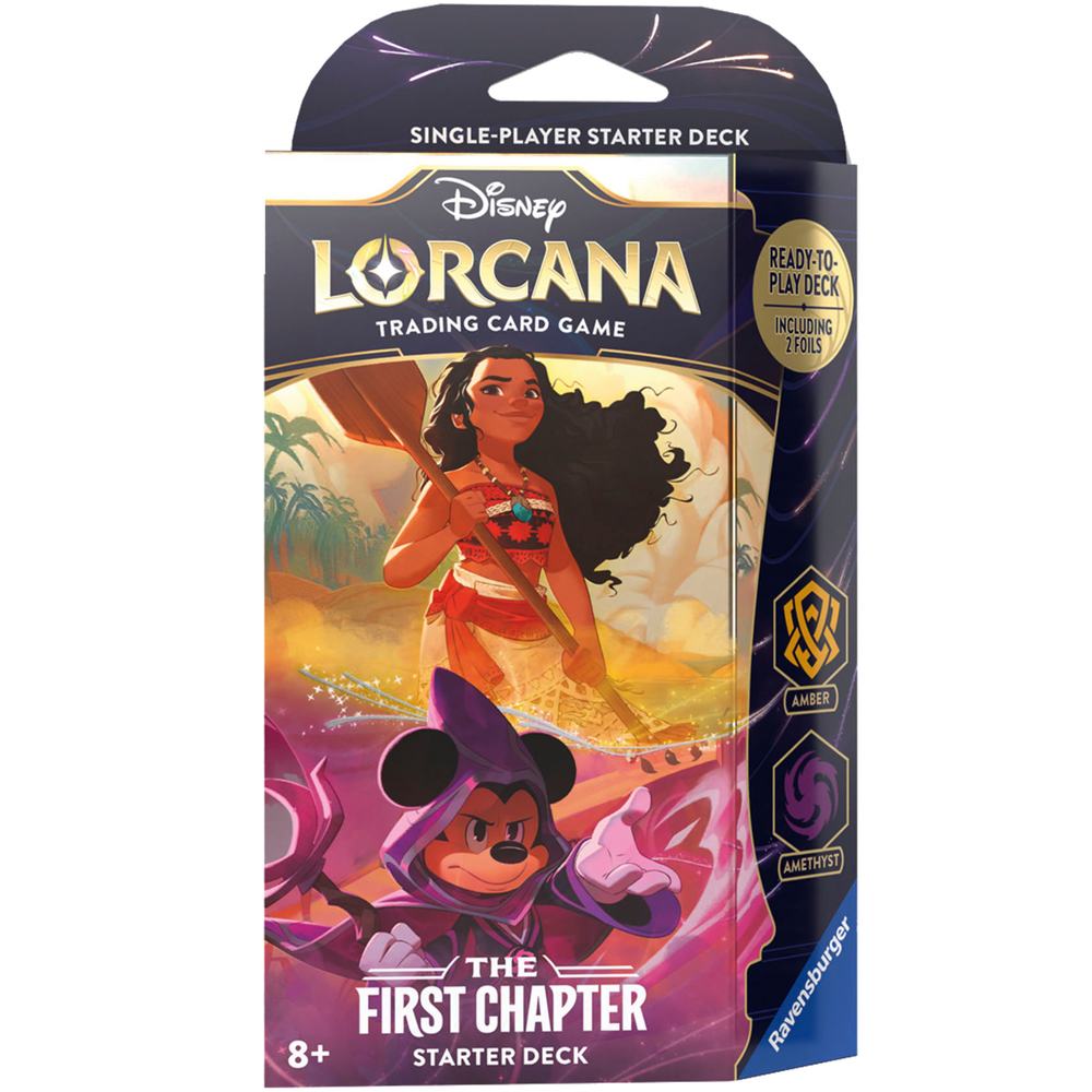 Disney Lorcana The First Chapter Starter Deck (Amber & Amethyst)