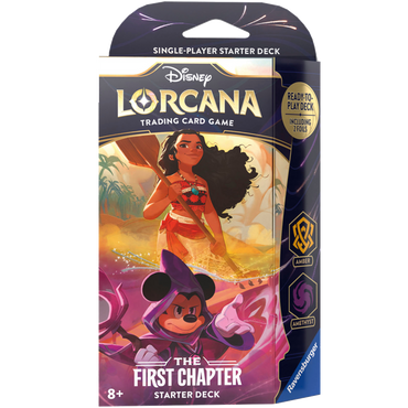 Disney Lorcana The First Chapter Starter Deck (Amber & Amethyst)