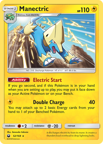 Manectric (52/168) [Sun & Moon: Celestial Storm]