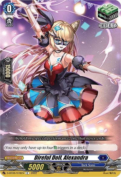 Direful Doll, Alexandra (D-BT06/078EN) [Blazing Dragon Reborn]