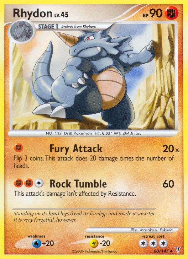 Rhydon (80/147) [Platinum: Supreme Victors]