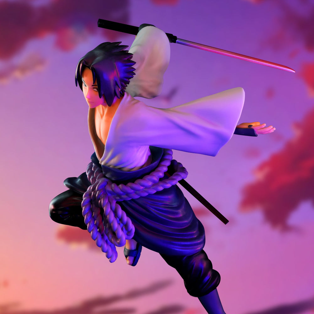 Naruto Shippuden Sasuke Uchiha SFC Figure - Abysse - 4