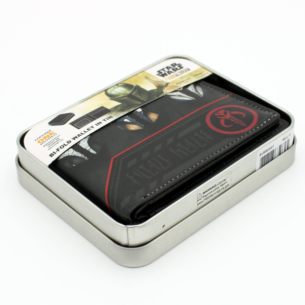 Star Wars The Mandalorian Bi-Fold Wallet with Gift Tin - Concept One - 2