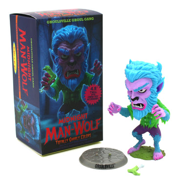 Tiny Terrors Midnight Man Wolf "Totally Gnarly" Horror Figure - Retro-A-Go-Go - 2